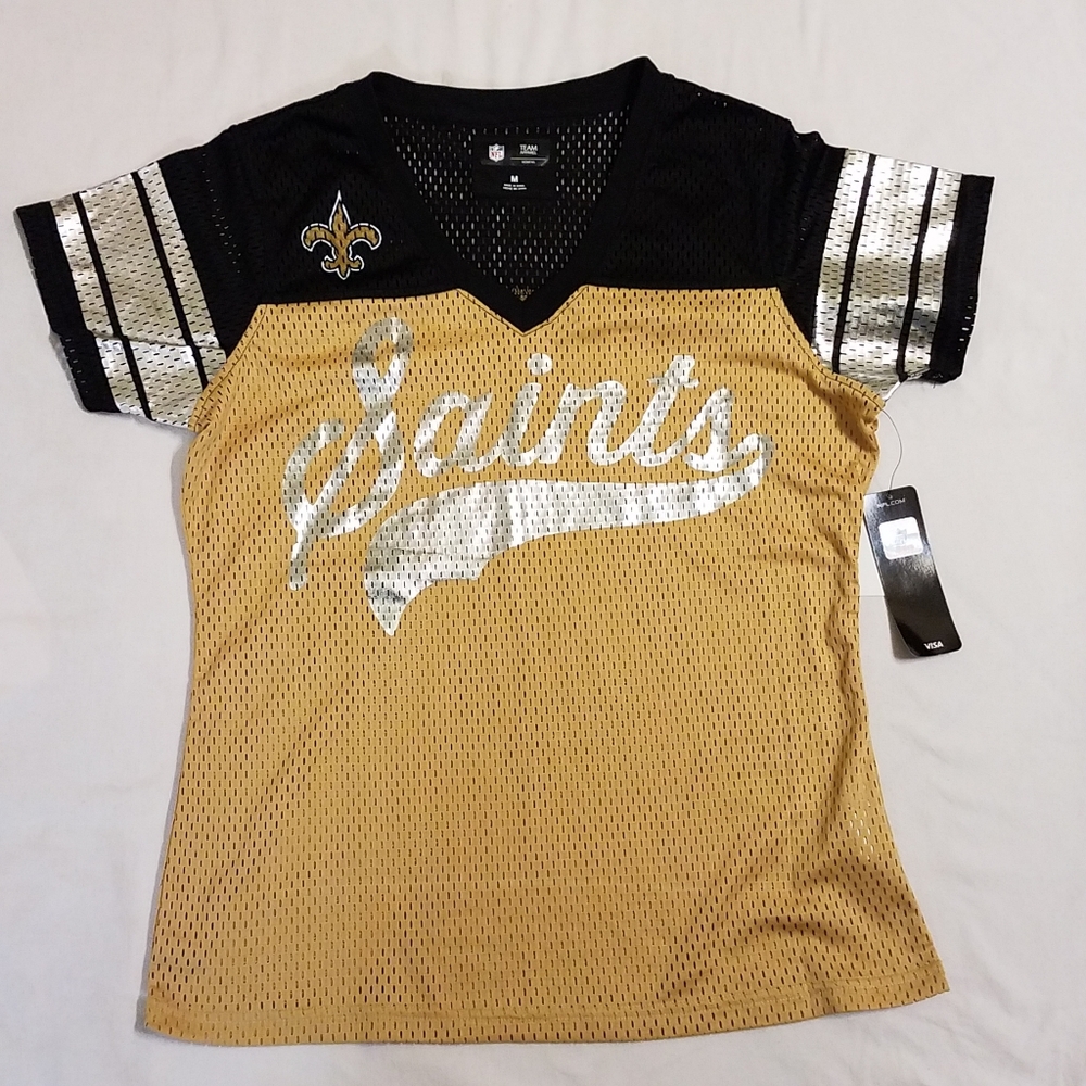 Mesh NOLA Saints Top